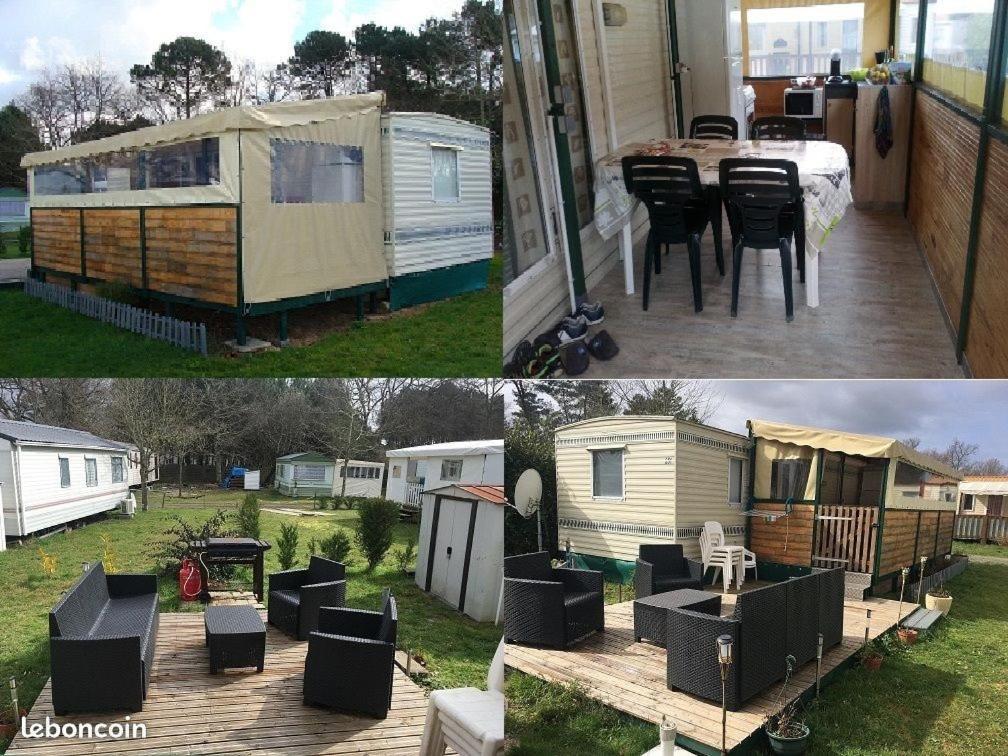Mobilhome Bien Equipe Et Climatise มีมีซ็อง ภายนอก รูปภาพ